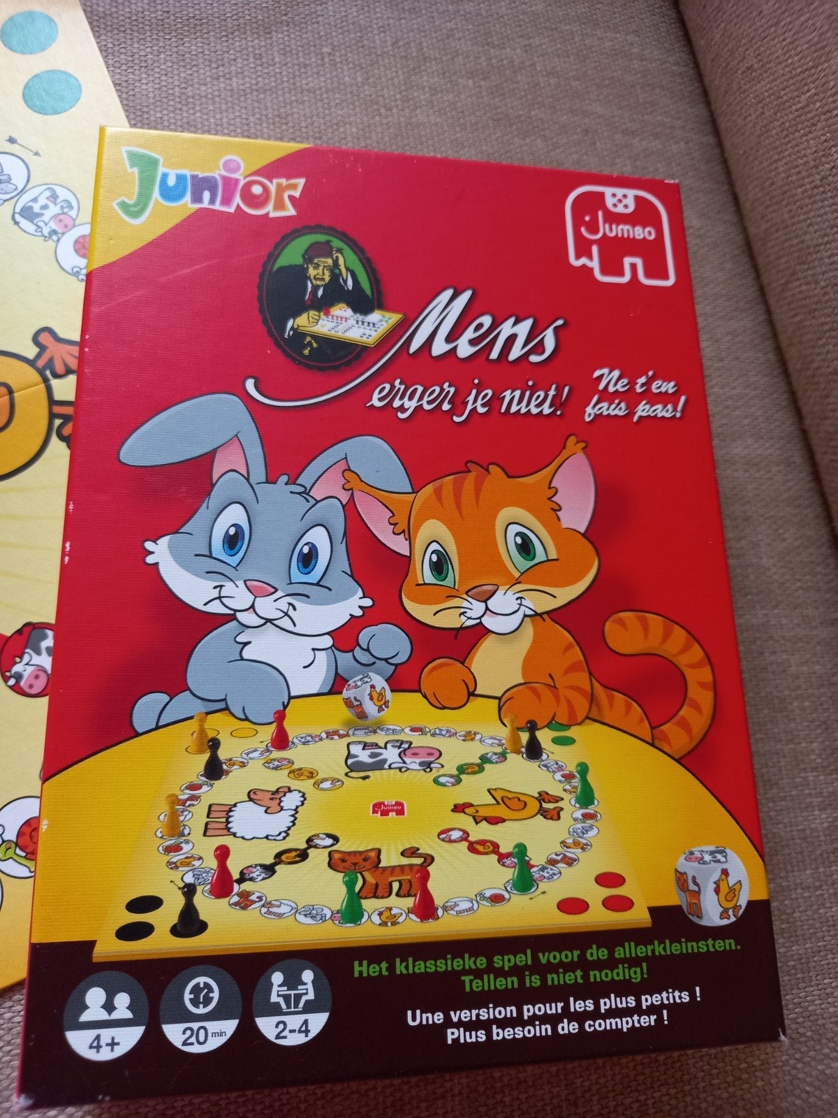 mens erger je niet junior, Ophalen of Verzenden