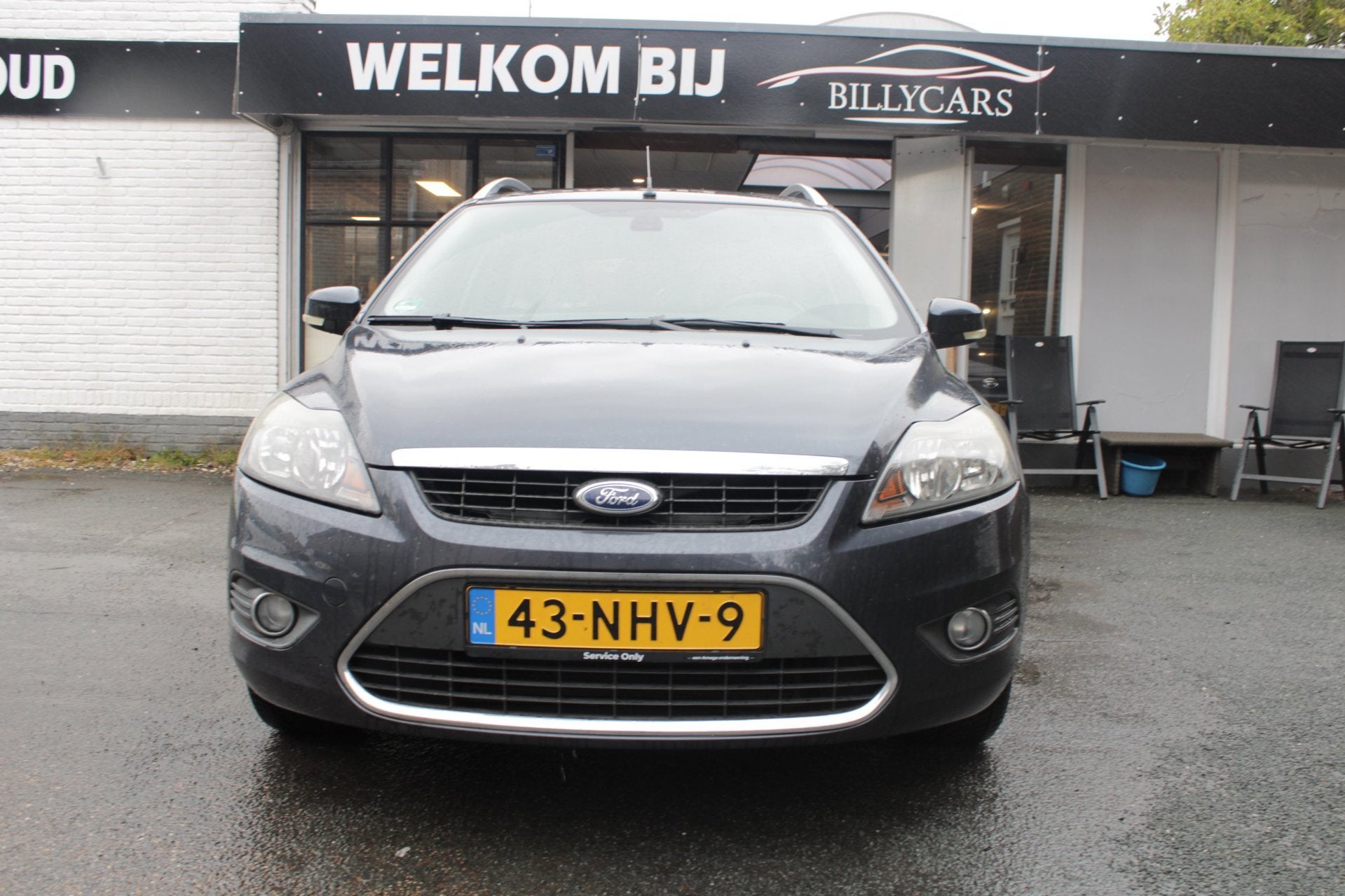 Ford Focus Wagon 1.8 Limited Flexi Fuel / APK Nieuw / Cruise, Auto's, Euro 5, Gebruikt, Zwart, 4 cilinders