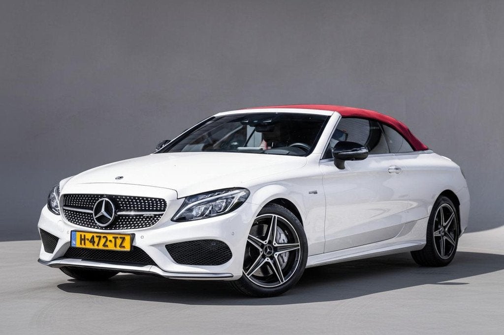 Mercedes-Benz C-klasse Cabrio AMG 43 4MATIC Uniek! Airscarf|, Auto's, Mercedes-Benz, Automaat, Gebruikt, Euro 6, 1770 kg
