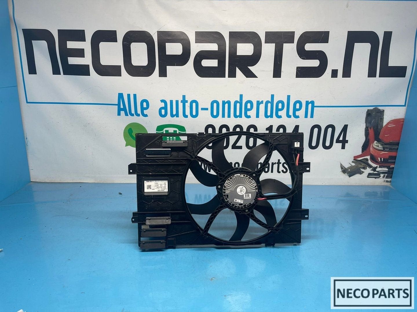 VW TRANSPORTER T6 T6.1 VENTILATOR 7E0121205H ORIGINEEL, Gebruikt, -, Volkswagen, -