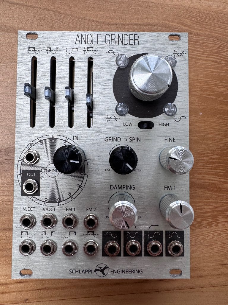 Schlappi Engineering Angle Grinder Eurorack, Ophalen of Verzenden, Zo goed als nieuw, Overige merken