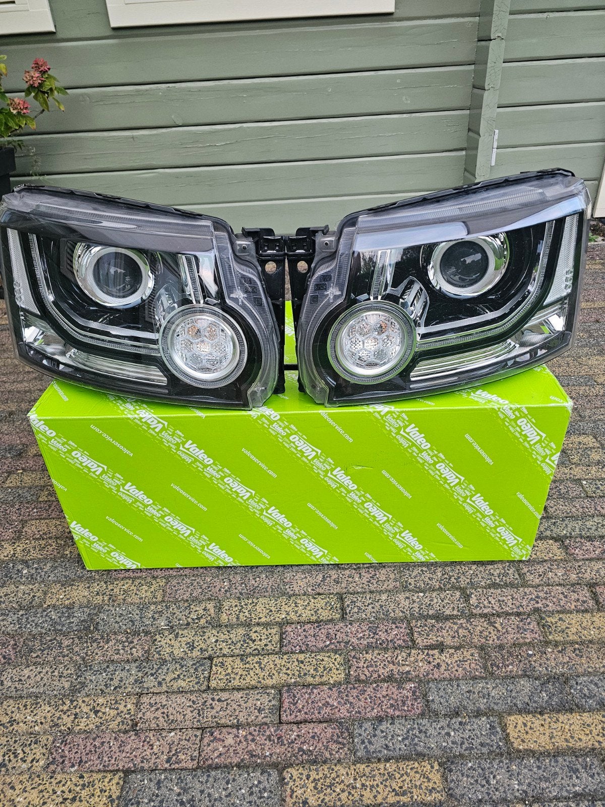 Land Rover Discovery IV koplampen xenon, Ophalen of Verzenden, Gebruikt, Land Rover