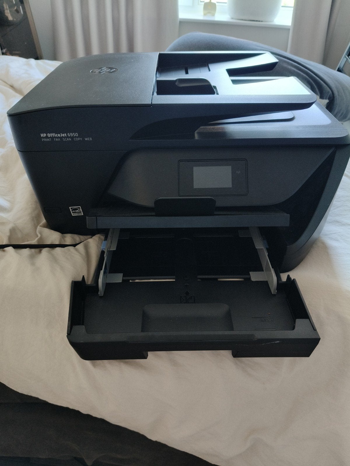 HP OfficeJet 6950 AllinOne Printer - Print, Scan, Kopie, Fa, Gebruikt, Inkjetprinter, All-in-one, Draadloos