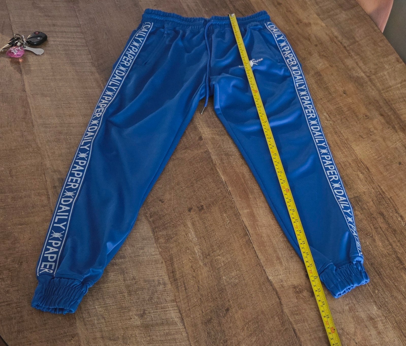Daily Paper blauwe trainingsbroek - Maat XS, Blauw, Overige typen, Daily Paper, Ophalen of Verzenden