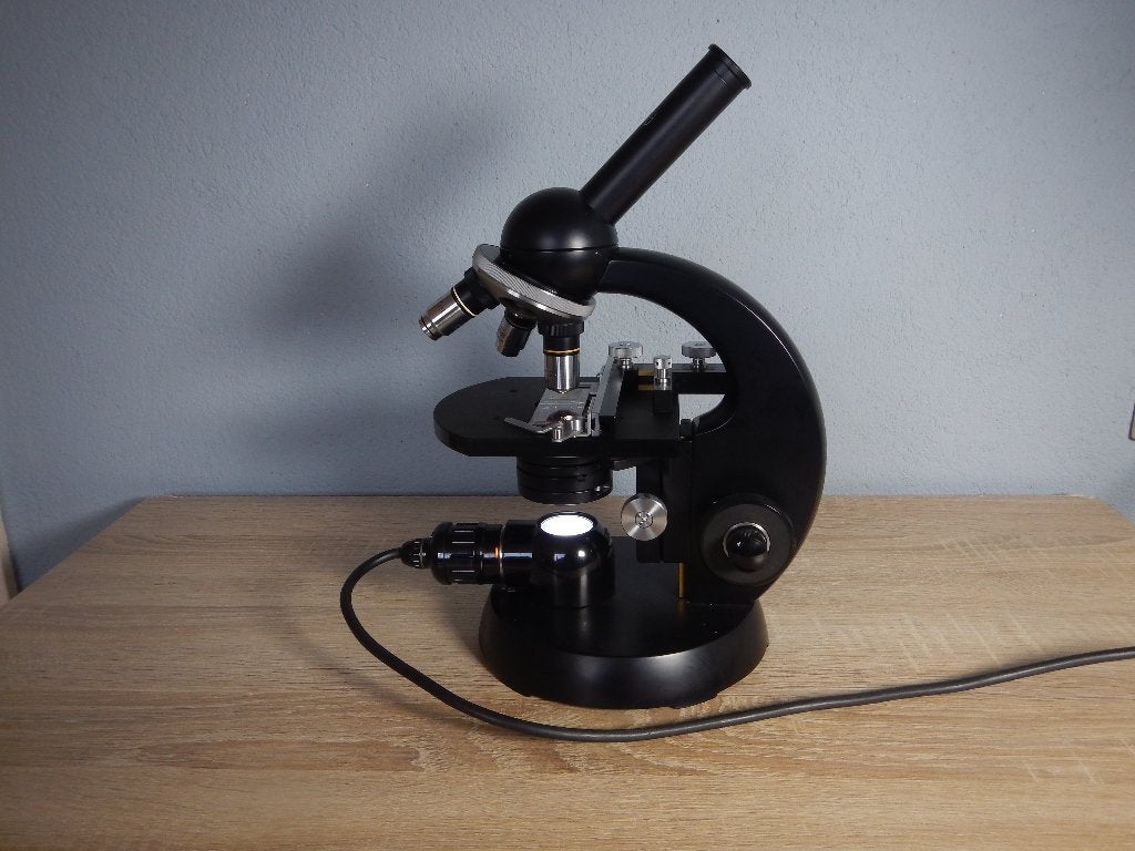 Microscoop, Ophalen, Zo goed als nieuw, 400x tot 1000x, Biologische microscoop