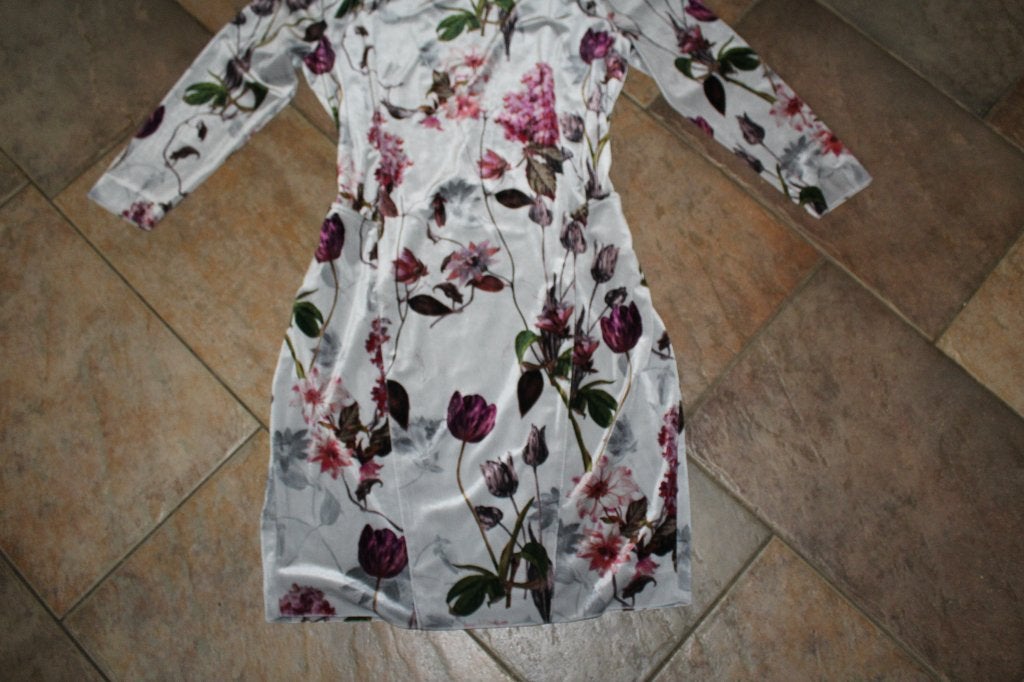ML Collections prachtig jersey chique jurk mt 44/46, Kleding | Dames, Meerkleurig, ., Maat 42/44 (L), Ophalen of Verzenden