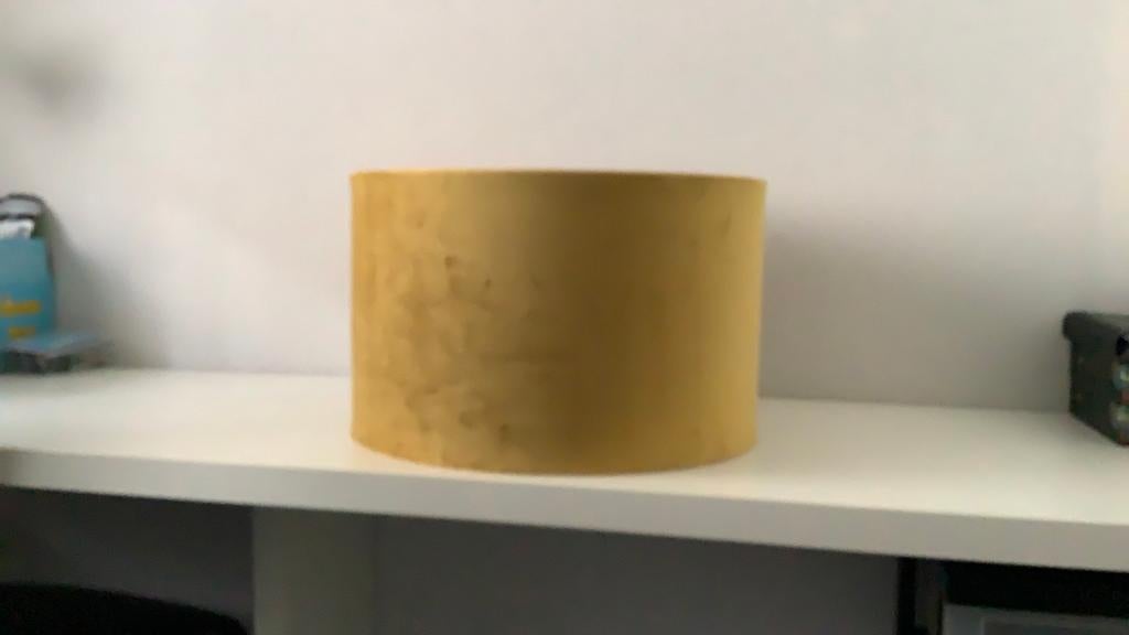 Lampenkap, Huis en Inrichting, Lampen | Lampenkappen, Ophalen of Verzenden, Zo goed als nieuw, Rond, 25 tot 50 cm