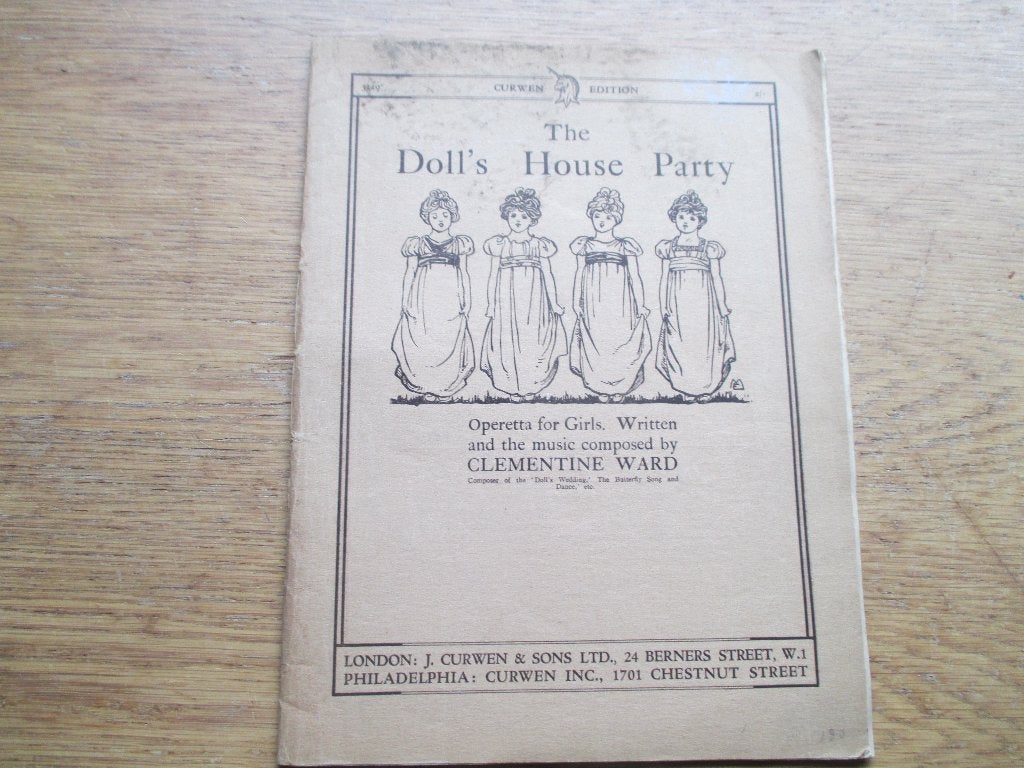 The doll; s house party - clementine ward -voor piano, Gebruikt, Klassiek, Ophalen of Verzenden, Artiest of Componist