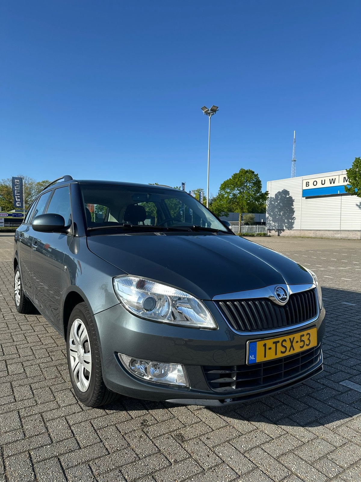 Skoda Fabia 1.2 TSI 77KW Combi Dsg-7 2014 Grijs NAP✅, 4 cilinders, 49 €/maand, Origineel Nederlands, 19 km/l