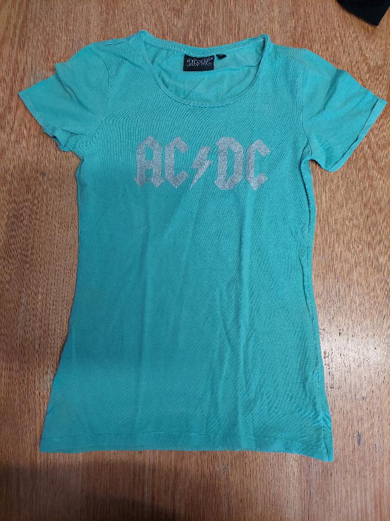 T-shirt AC/DC xs, Ophalen of Verzenden, Korte mouw, Maat 34 (XS) of kleiner, Gedragen