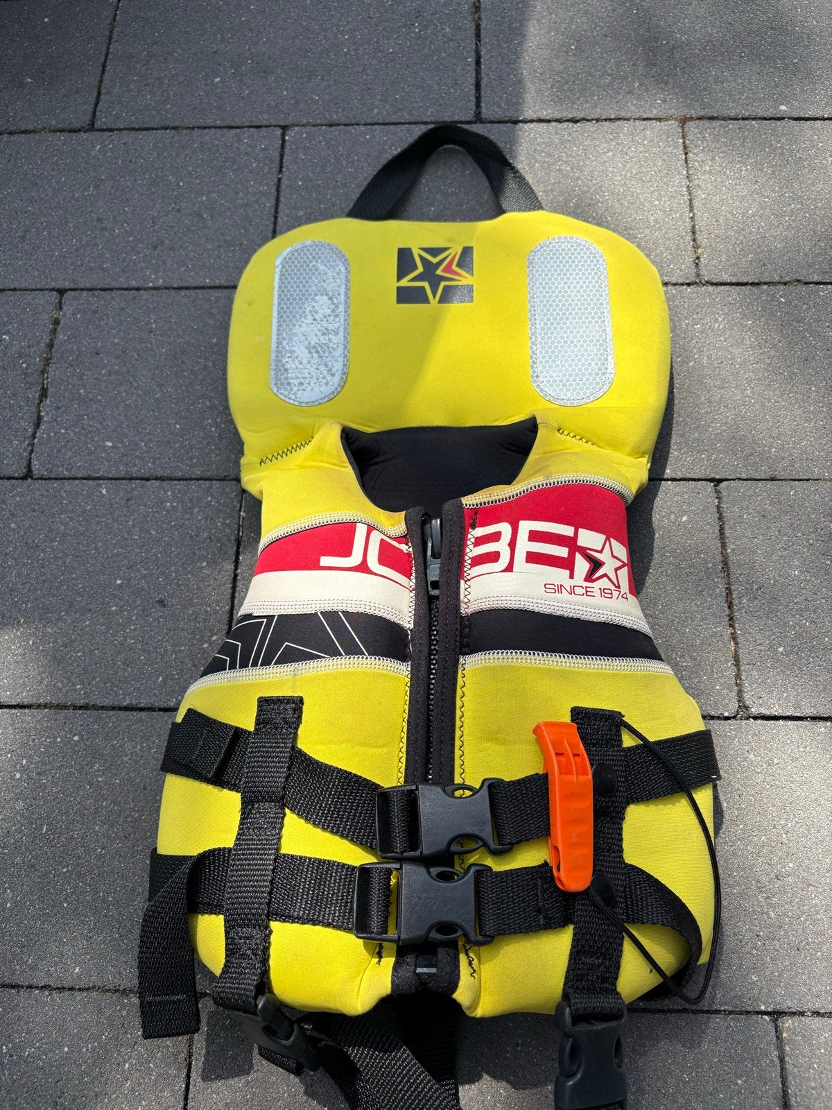 Jobe Zwemvest / Reddingsvest Geel - Maat Infant (tot 15kg), Watersport en Boten, Ophalen, Gebruikt, Overige typen