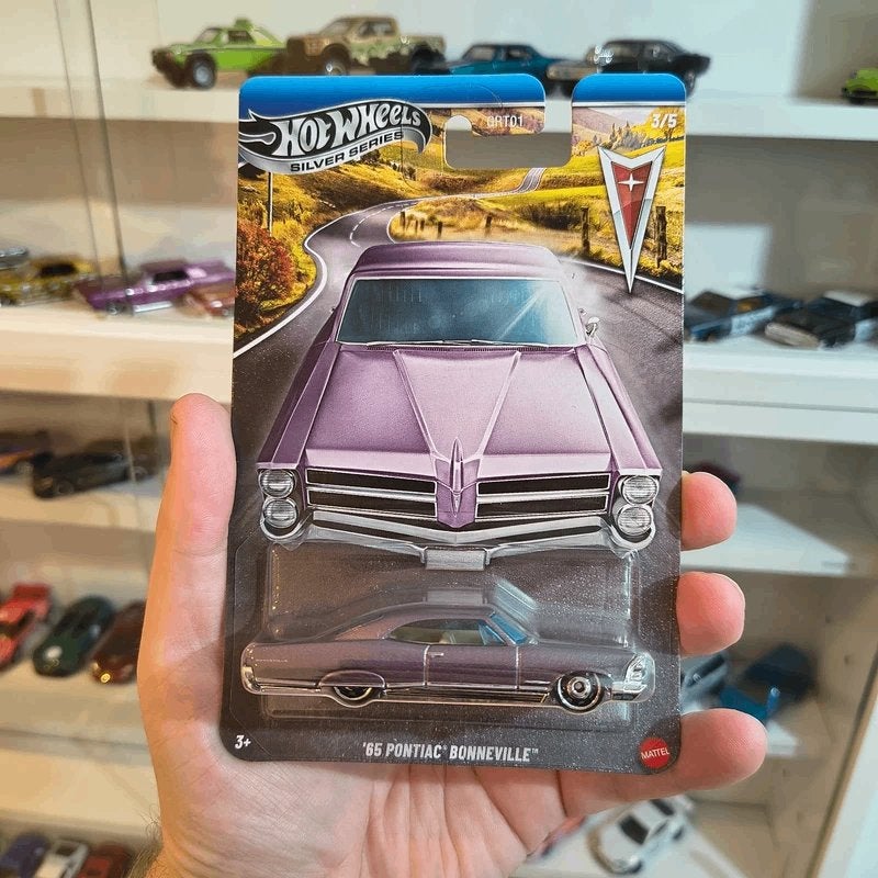 Hot Wheels Silver Series '65 Pontiac Bonneville (JKY12), Nieuw, Ophalen of Verzenden, Mattel Europa B.V, Service.nl@mattel.com