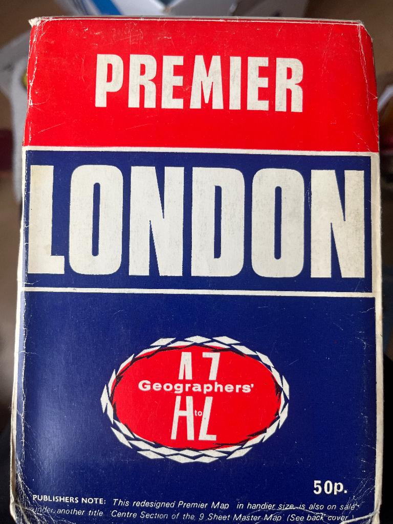 Kaart van London, Boeken, Ophalen of Verzenden, Gelezen, Onbekend, Bus