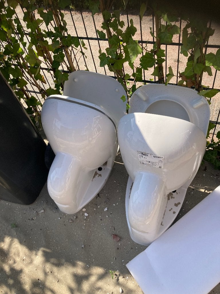 Wc pot, Ophalen, Nieuw, Toilet