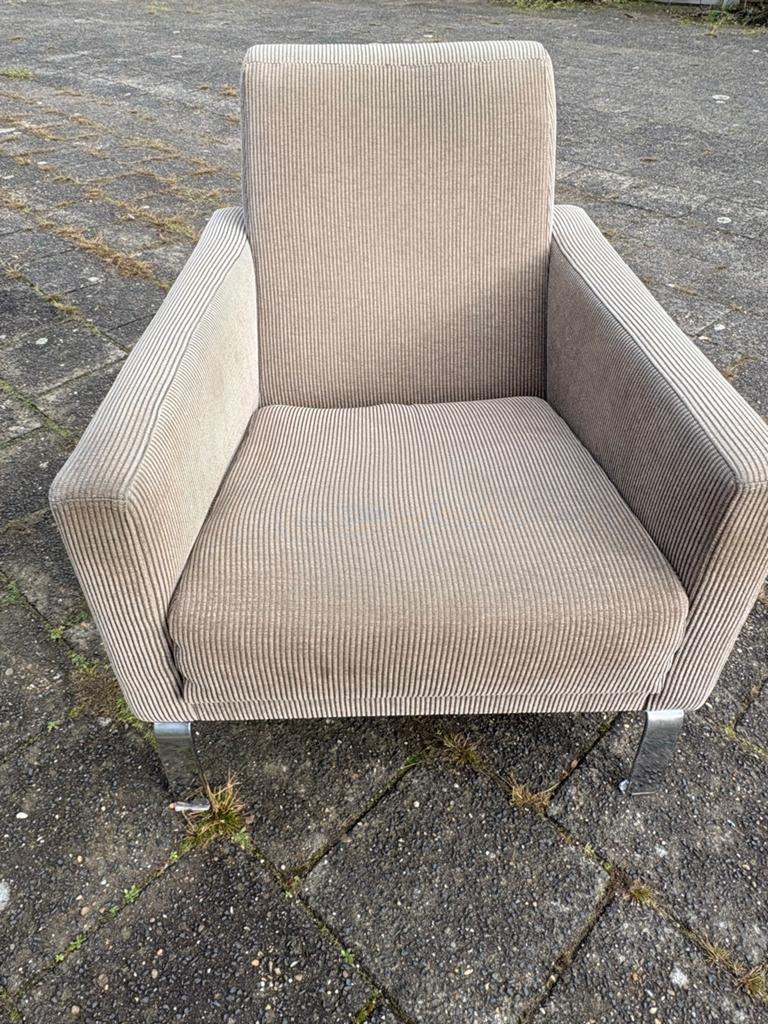 Twee fauteuils van BoConcept, Ophalen, Gebruikt, Minder dan 75 cm, Stof