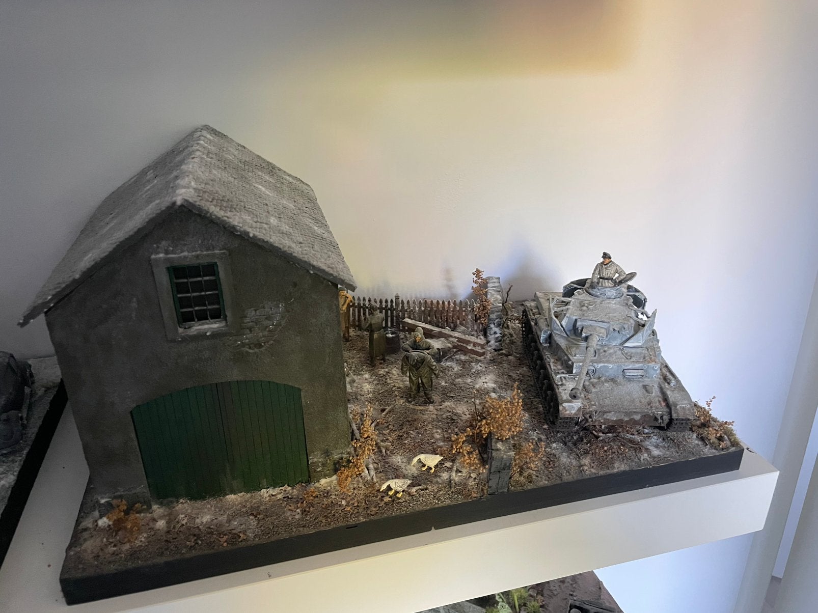 Diorama 1/35, Hobby en Vrije tijd, Modelbouw | Figuren en Diorama's, Ophalen of Verzenden, Zo goed als nieuw, 1:35 tot 1:50