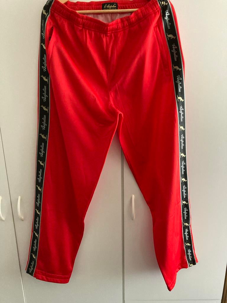 Australian Broek Rood Maat 4XL, Kleding | Heren, Verzenden, Nieuw, Overige maten, Rood