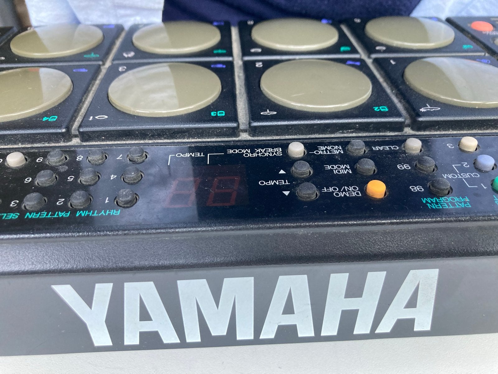 Yamaha DD-10 Digital Drum Bank met adapter en pedalen, Ophalen, Gebruikt, Yamaha