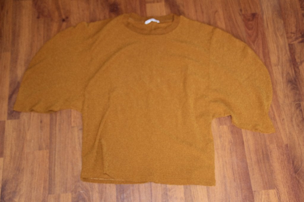 truitje bruin zara, Kleding | Dames, Truien en Vesten, Ophalen of Verzenden, Gedragen, Maat 36 (S), Bruin