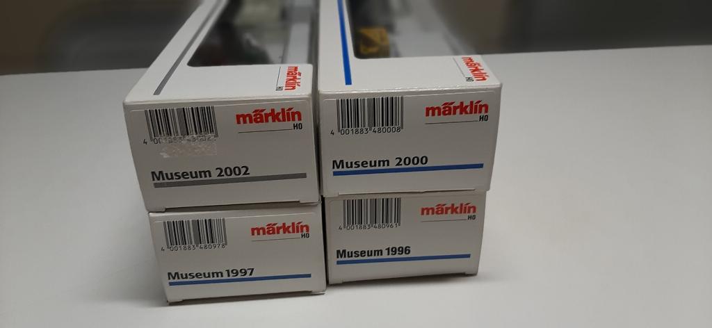 Marklin museumswagons, Wisselstroom, Ophalen of Verzenden, Märklin, Nieuw
