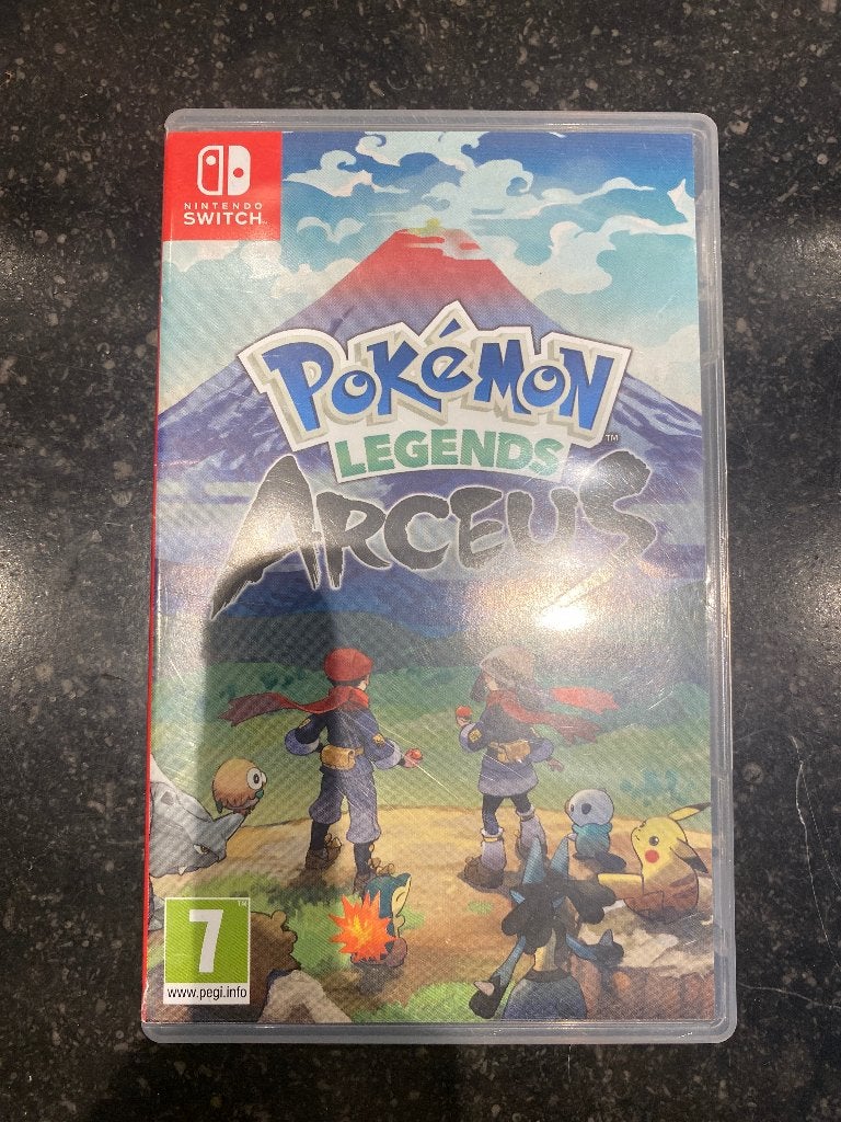 Pokemon Legends Arceus, Spelcomputers en Games, Games | Nintendo Switch, 1 speler, Eén computer, Zo goed als nieuw, Vanaf 7 jaar