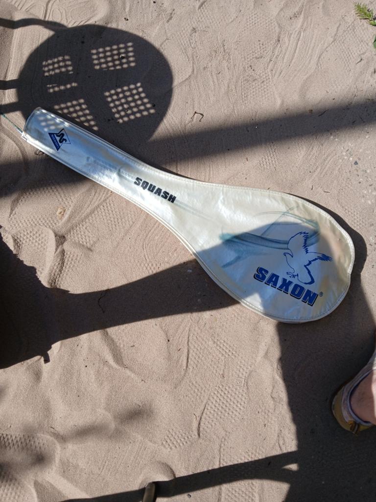 Saxon C4 Squash Racket met hoes en ballen, Ophalen of Verzenden