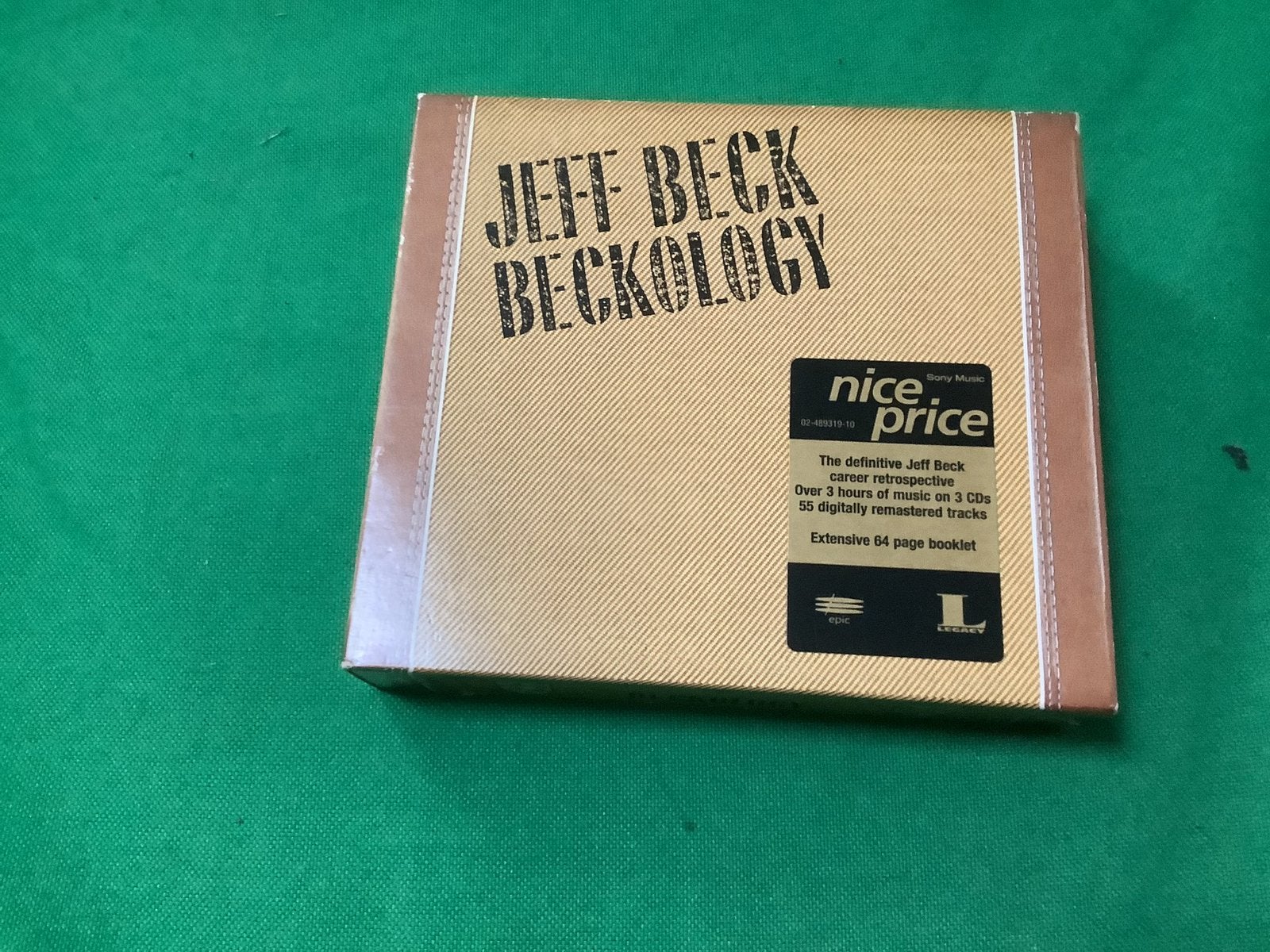 Jeff Beck-Beckology boxset, Ophalen of Verzenden, Gebruikt