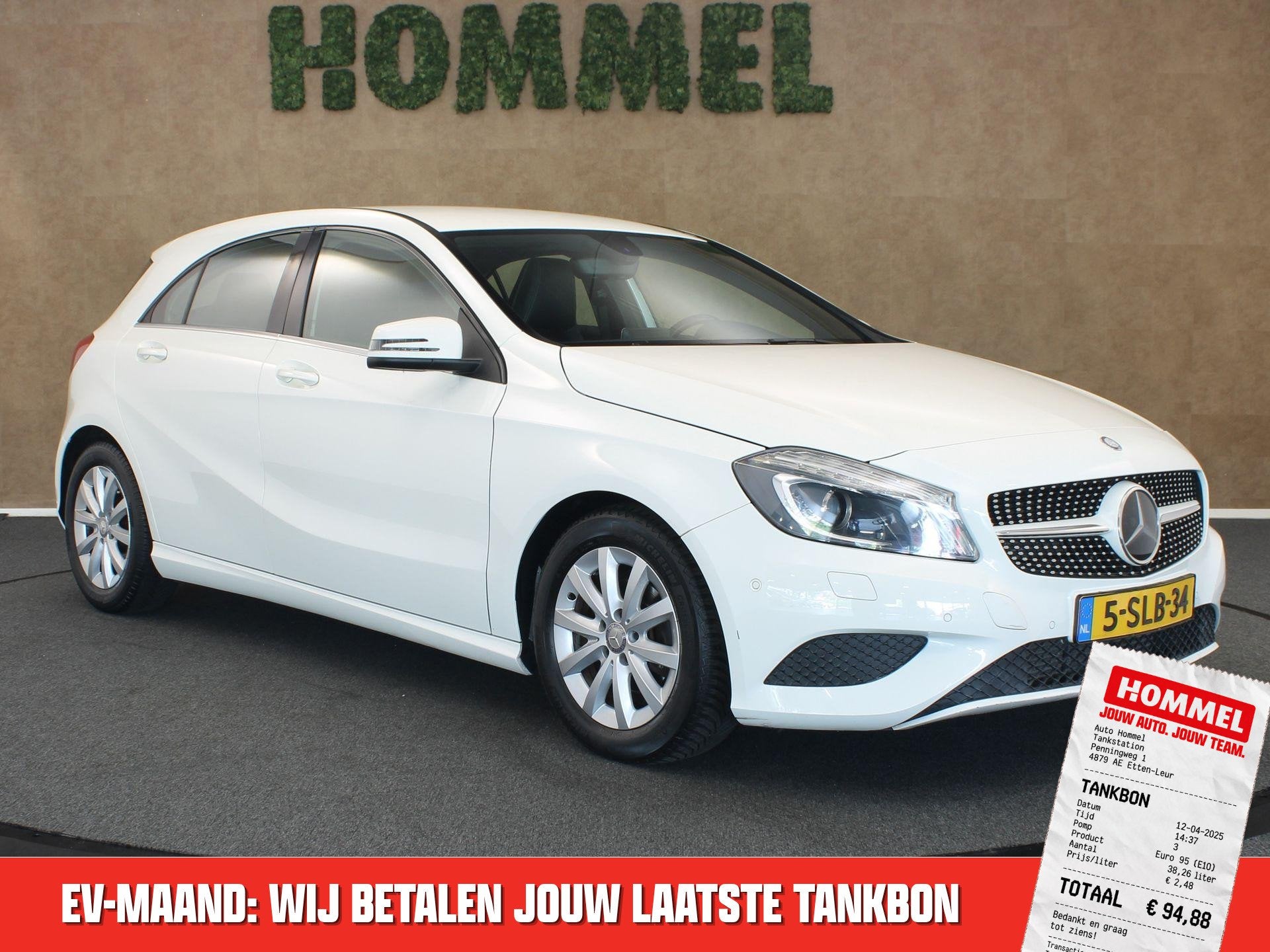 Mercedes-Benz A-klasse 180 CDI Edition Navigatie 4U3 - ORIGI, Voorwielaandrijving, Euro 5, 28 km/l, Gebruikt