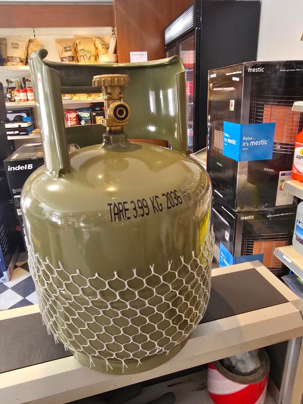 Kleine 3 kg gasfles - Ideaal voor camping en BBQ, Ophalen of Verzenden, Nieuw