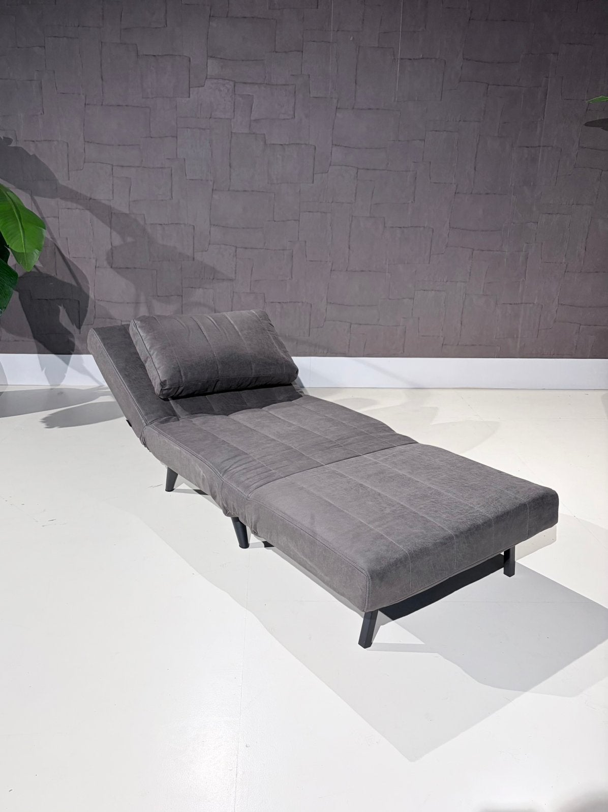 OUTLET - Fauteuil / Slaapbank - Showroommodel, Ophalen, Zo goed als nieuw, Eenpersoons