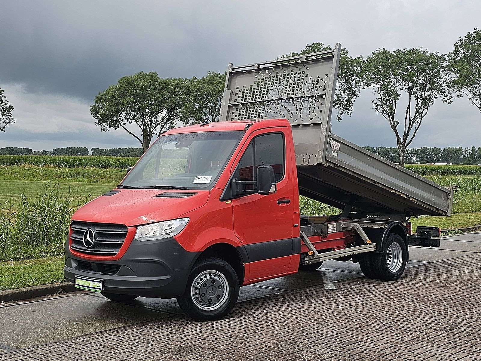 MERCEDES-BENZ SPRINTER 514 kipper 3.5t-ahg mbux, Auto's, Gebruikt, Euro 6, Mercedes-Benz, Bedrijf