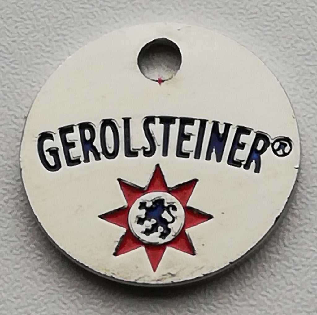 Winkelwagenmuntje Calcium mineraalwater Gerolsteiner, Ophalen of Verzenden