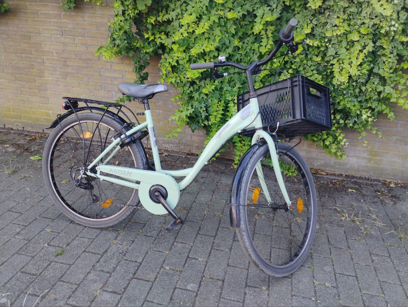 MBM Agora Meisjesfiets 26 inch, 6 versnellingen, Gebruikt, Versnellingen, MBM Agora, Ophalen