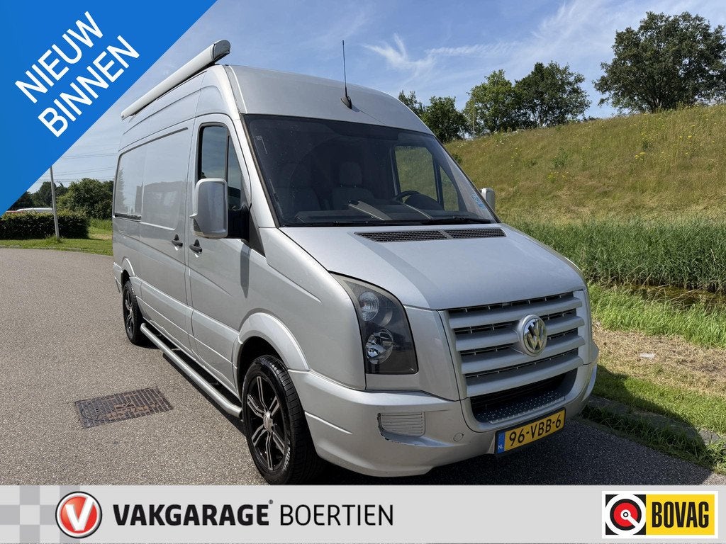 Volkswagen Crafter 35 2.5 TDI L2H2 ( camper ) Crossbus gesch, Auto's, Gebruikt, Volkswagen, 2800 kg, Origineel Nederlands