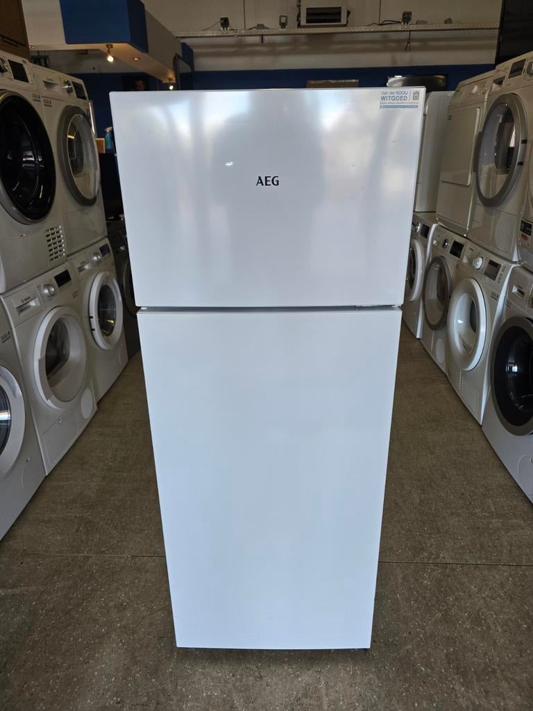 AEG koelvriescombinatie | ZGAN! | Garantie & Gratis thuis ✅️, Jirnsum, 200 liter of meer, Met aparte vriezer, Zo goed als nieuw