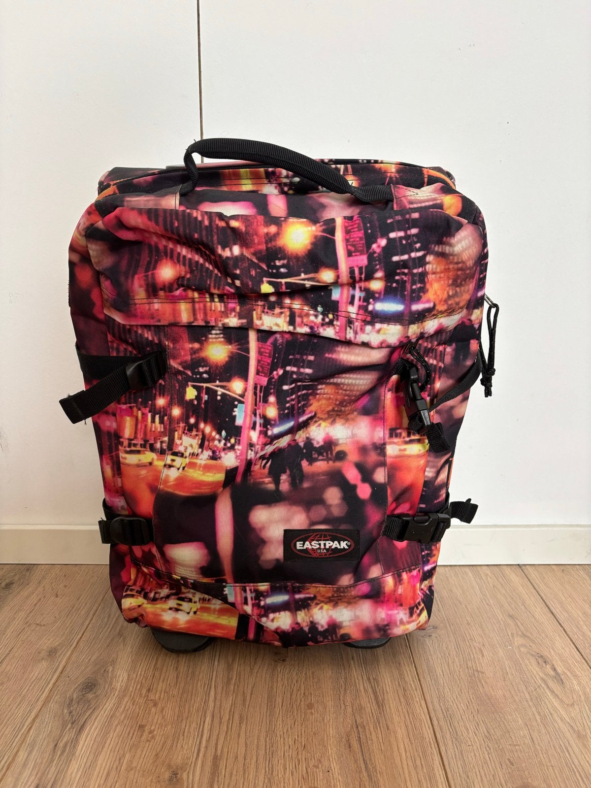 Eastpak reiskoffer met wieltjes - City Lights, Ophalen, Overige materialen, Gebruikt, 50 tot 60 cm