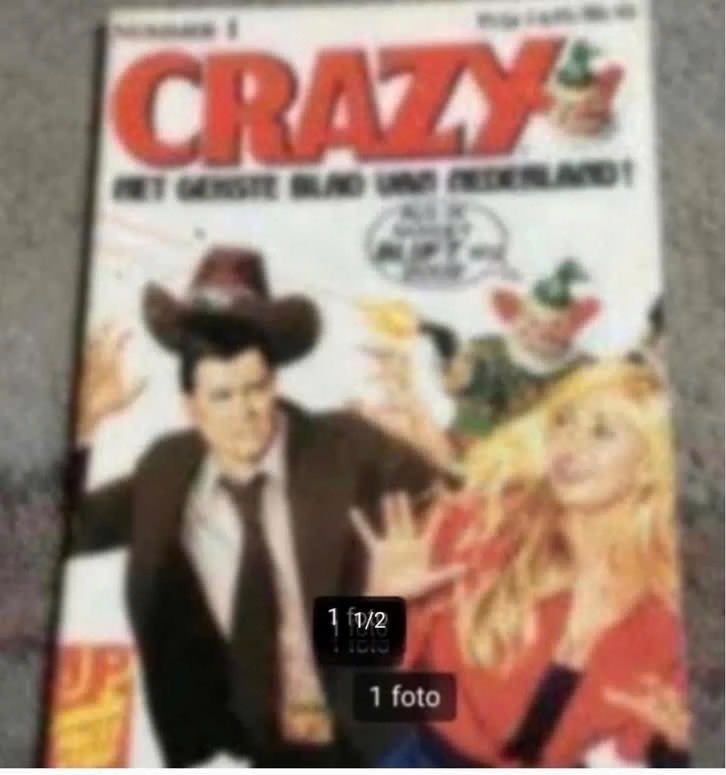 Crazy nr.1,het gekste blad van Nederland!, Boeken, Strips | Comics, Eén comic, Ophalen of Verzenden, Gelezen, Europa