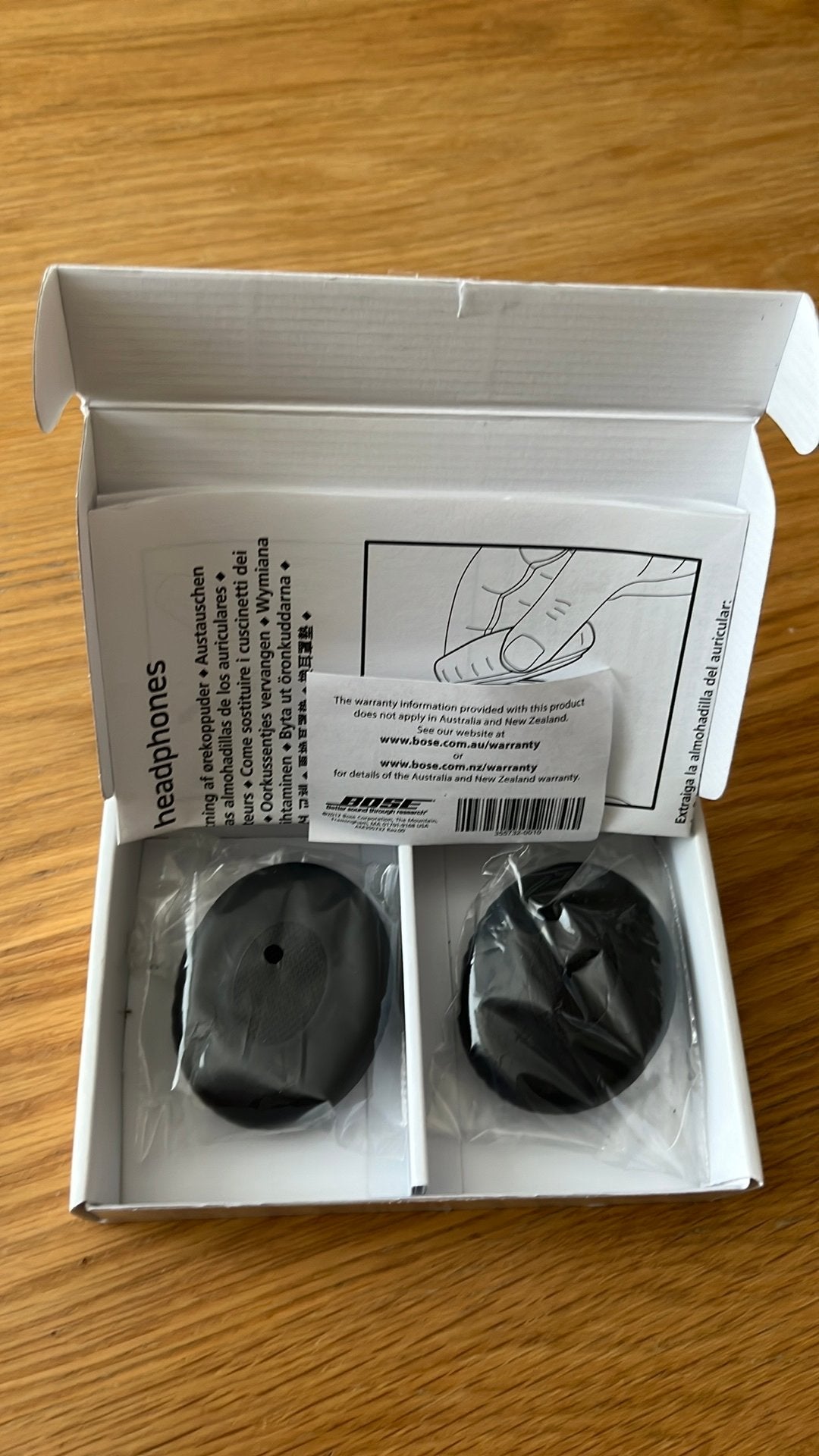 Bose OE2 cushion kit 347686-0010, Ophalen of Verzenden, Nieuw, Bose