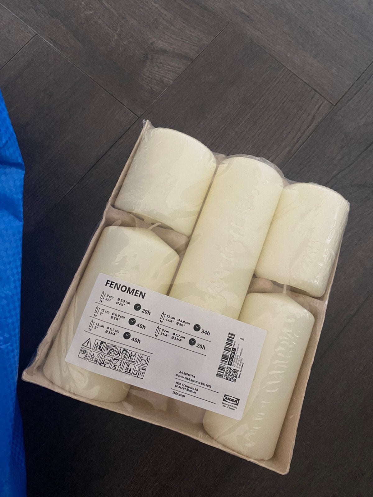 IKEA kaarsen Fenomen (stompkaarsen), Ophalen of Verzenden, Nieuw, Overige materialen, Minder dan 25 cm