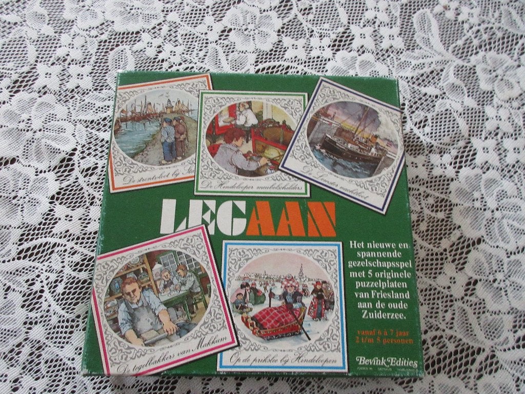Legaan Friesland puzzelspel, Ophalen of Verzenden, Gebruikt, Puzzelen