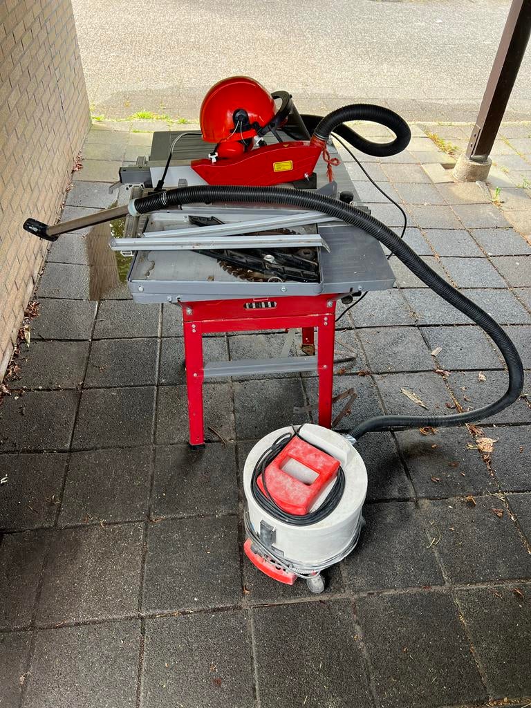 Einhell RT-TS 1725/1 U Tafelzaag met stofzuiger, Ophalen, Gebruikt, Cirkelzaag, 70 mm of meer