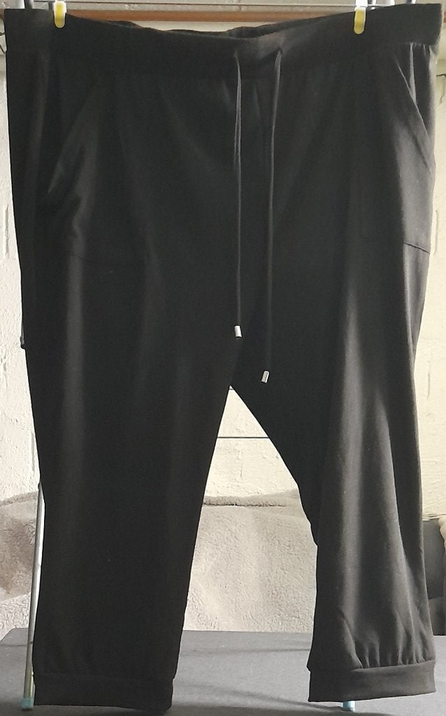 Zwarte Janina Capribroek maat XL, Zwart, Maat 46/48 (XL) of groter, Nieuw, Ophalen of Verzenden