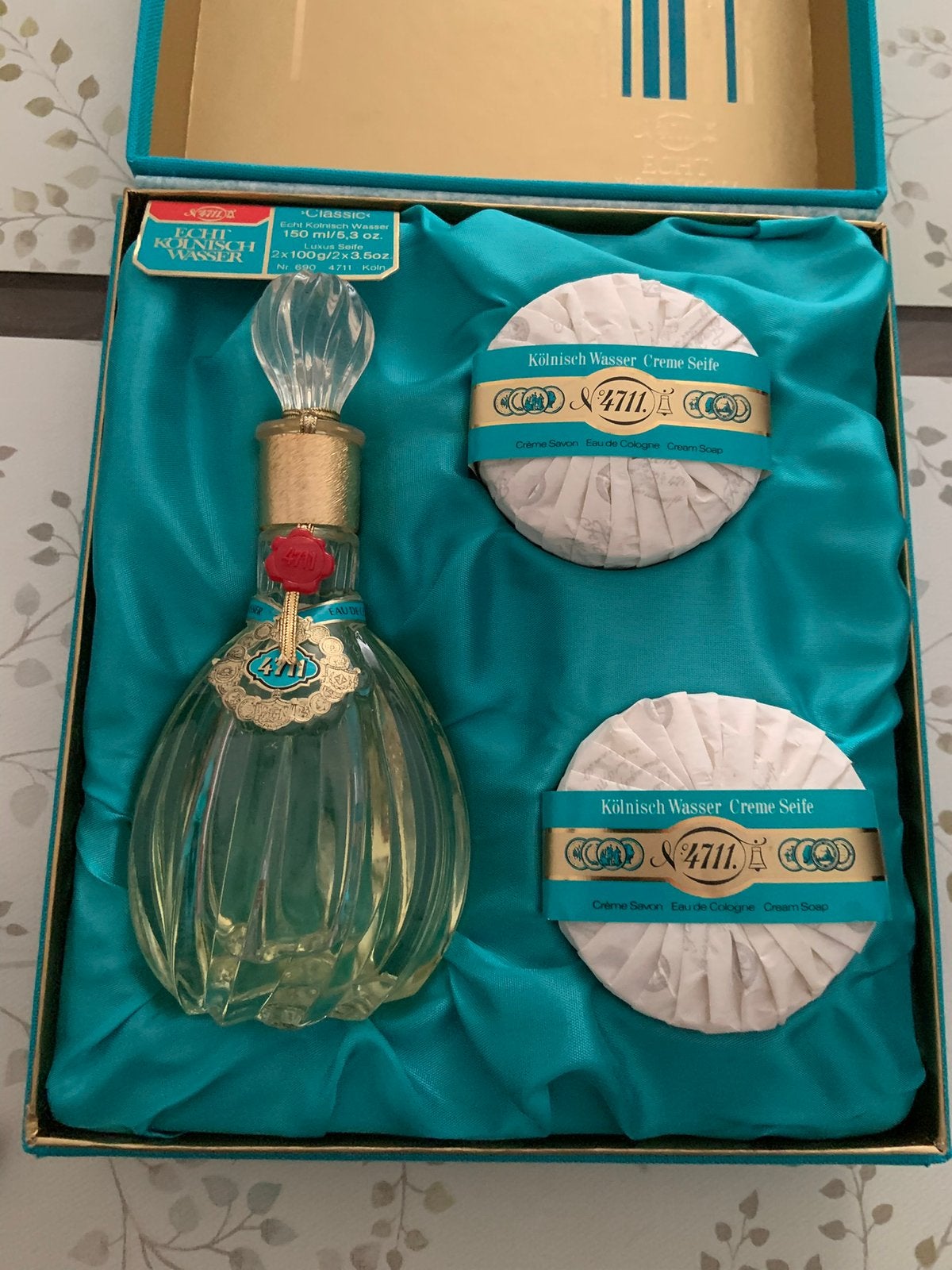 4711 Echt Kolnisch Wasser 150ml plus zeep, Ophalen of Verzenden, Zo goed als nieuw