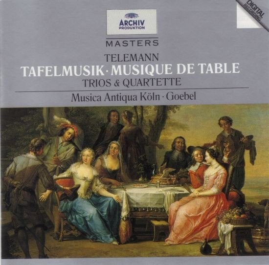 Telemann Tafelmusik CD, Gebruikt, Overige typen, Ophalen of Verzenden, Barok