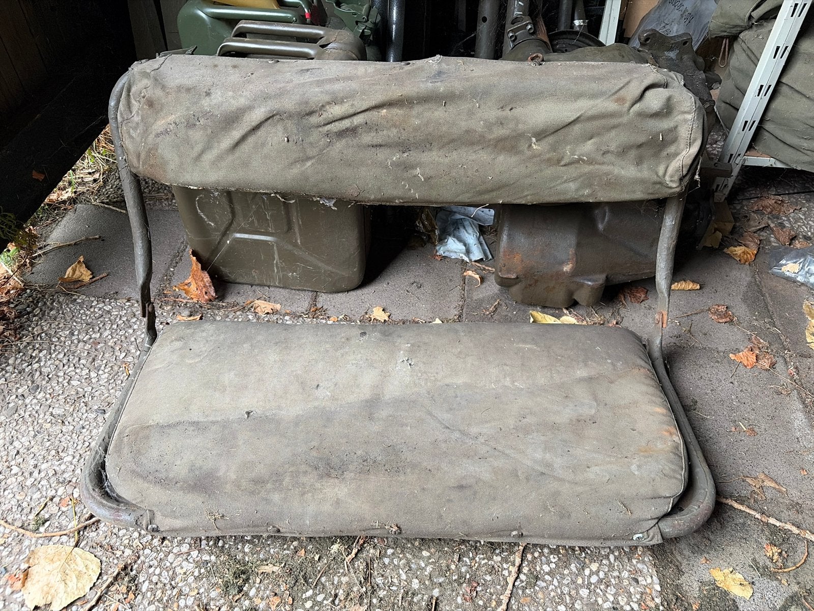 Achterbank Jeep Nekaf M38A1 - Einde hobby, Ophalen, Gebruikt, Jeep