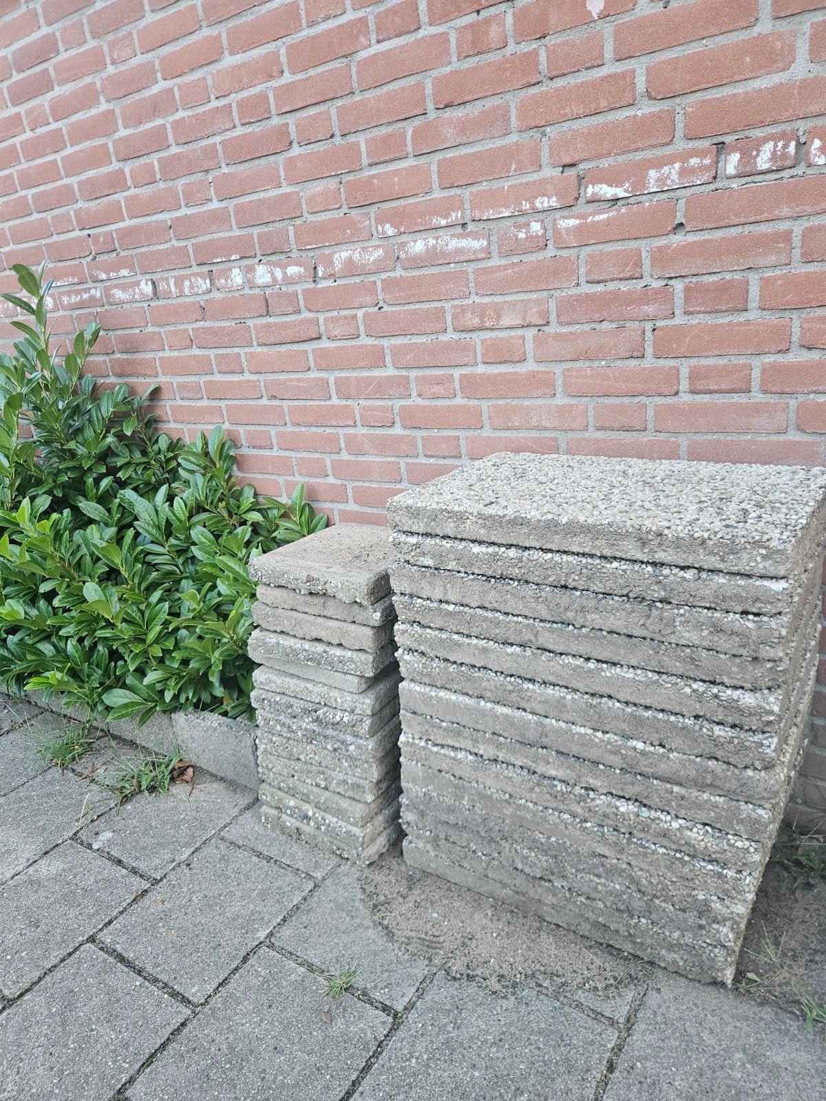 gratis grindtegels en zand, Ophalen, Beton, Terrastegels