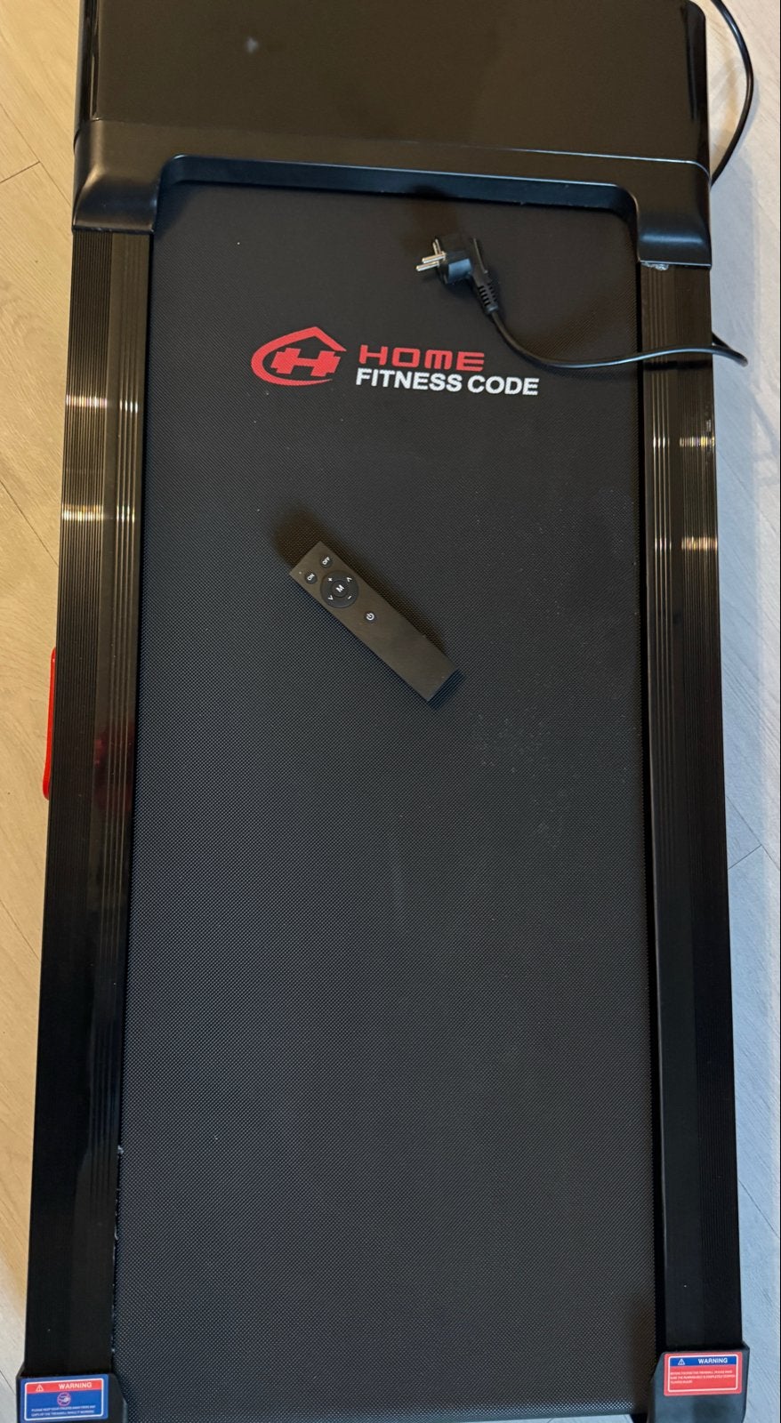 Home Fitness Code Loopband Y1 met 0-9% Helling, Ophalen, Zo goed als nieuw, Metaal, Loopband