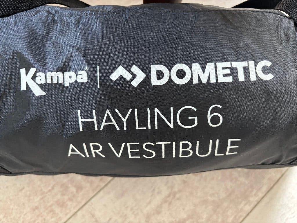 Kampa hayling 6 air vestibule, Ophalen of Verzenden, Zo goed als nieuw