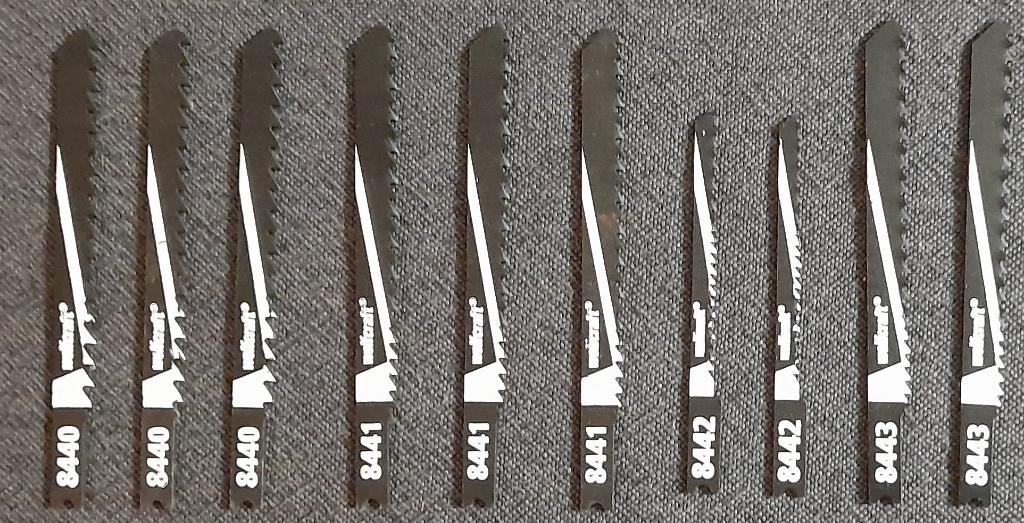 10-delige Wolfcraft decoupeerzaagjes-Set U-Schacht, Ophalen of Verzenden, Nieuw