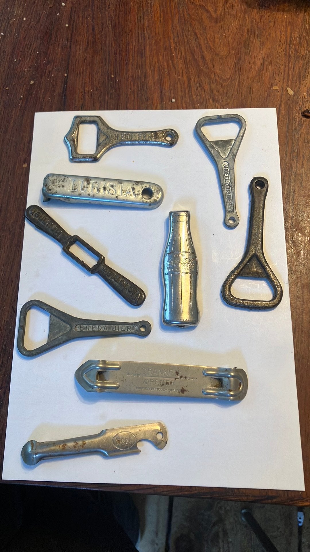 Flessen openers vintage antiek, Ophalen of Verzenden
